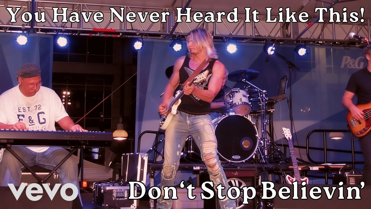 Journey Don't Stop Believin - Live Version