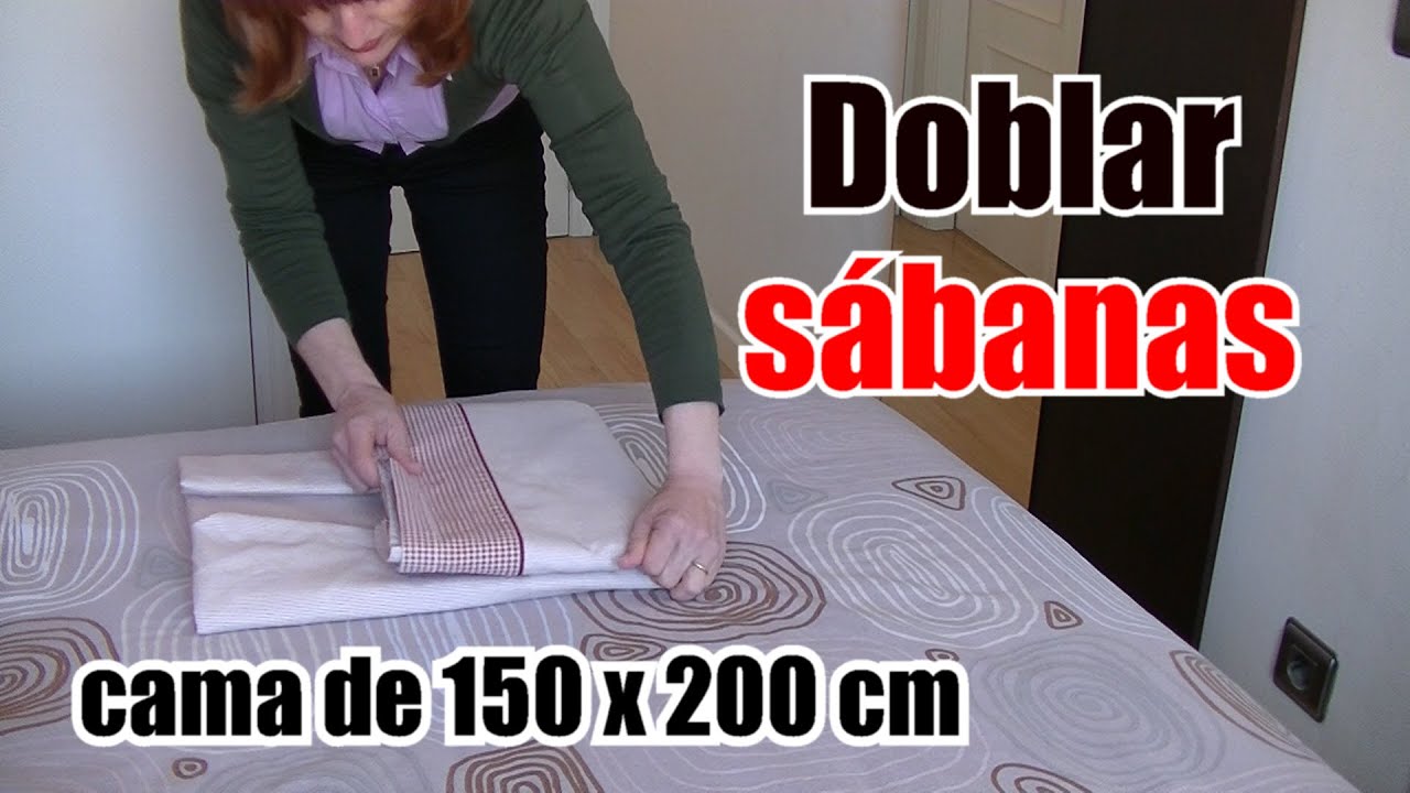Como ORGANIZAR y DOBLAR SÁBANAS para AHORRAR ESPACIO 😉. Método del bolsillito