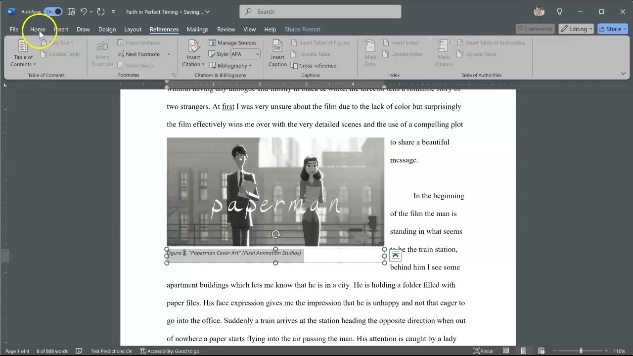 How to Add and Cite IMAGES in MLA Research