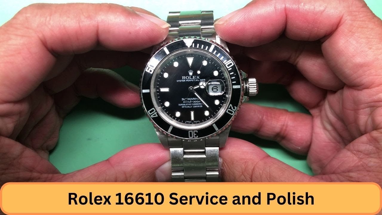 Rolex Submariner 16610 Service and Polish