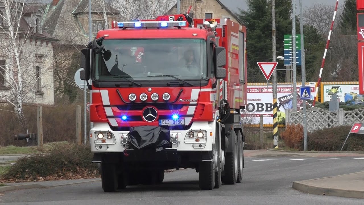 [Hradek] 4 Achs WLF Kran - SDH Hradek Nad Nisou// Freiwillige Feuerwehr Grottau/Nei&szlig;e (CZ)