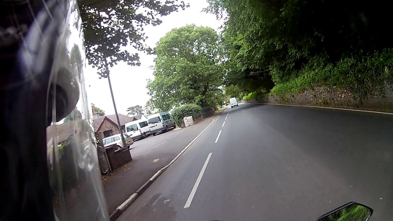 Leisurely Ride Buell XB9R Over Mountain IOM TT Part Course