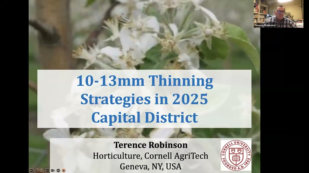 Capital Region 10 to 13mm Fruit Set Meeting