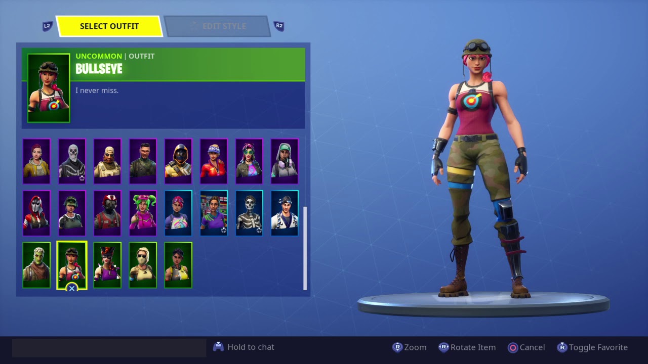 Buying The New Bullseye Skin!!