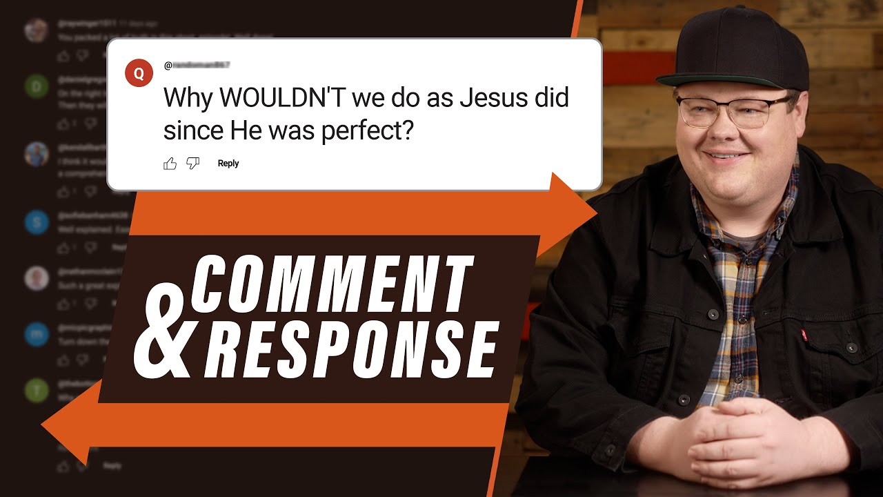 “Why WOULDN’T we do what Jesus did?” and More of Your LENT Questions Answered | COMMENT & RESPONSE