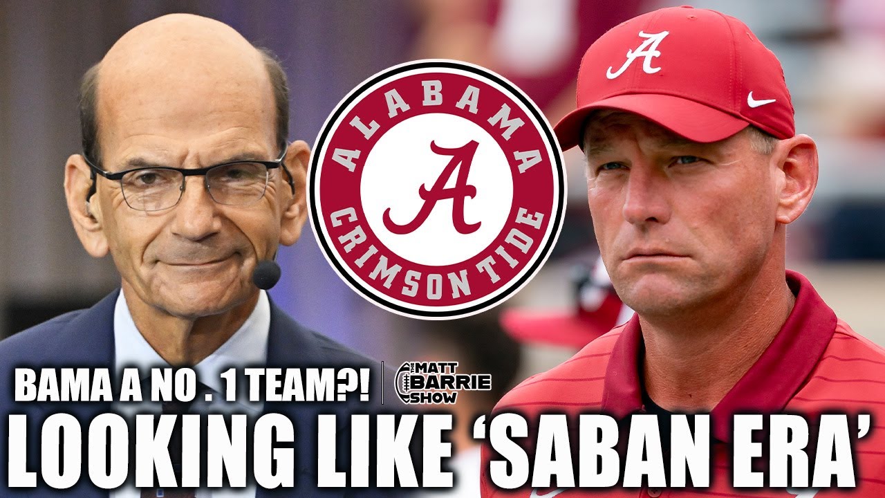 Paul Finebaum says Alabama is starting to feel like the 'Saban Era' again 👏 | The Matt Barrie Show
