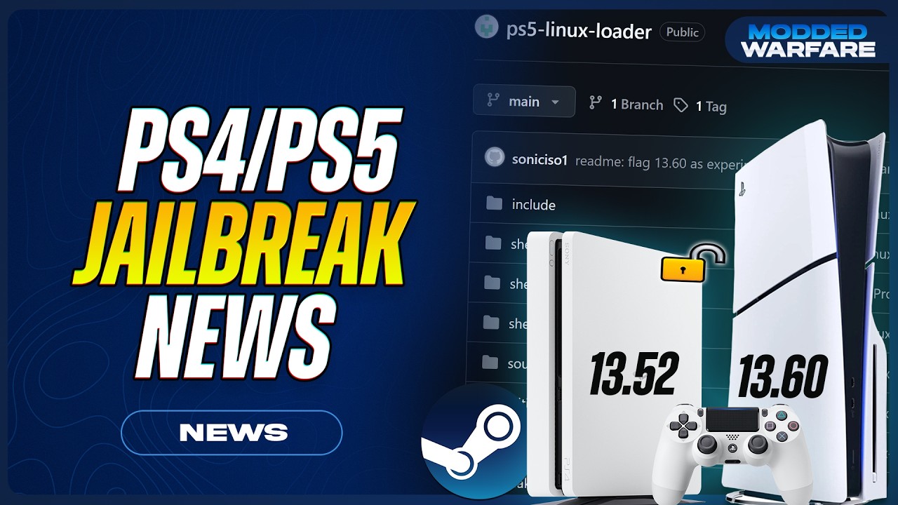 Новости о джейлбрейке PS4/PS5: релиз Linux для PS5, обновление FPKG, гипервизор, Bar, Homebrew, э...