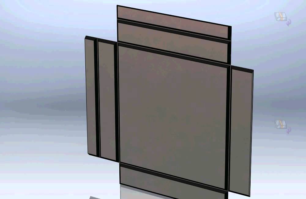 Alucobond Paneel with SolidWorks / www.psmetalltechnik.ch