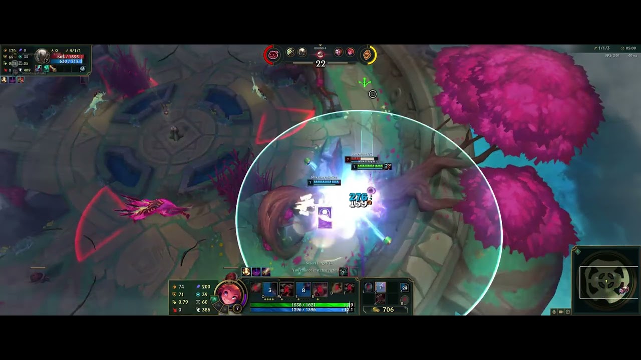 Arena - Zoe/Jayce vs. Pantheon/Yi