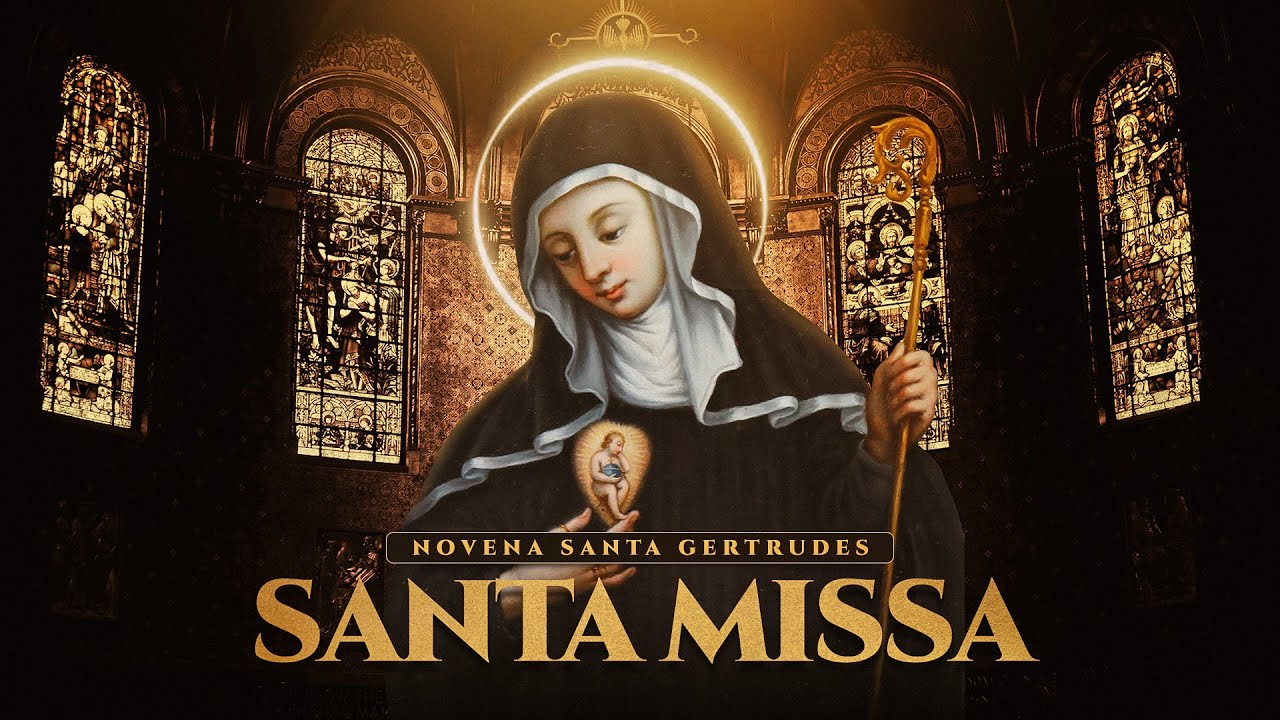 Santa Missa | 3&ordm; Dia da Novena de Santa Gertrudes | Pe. Ronney