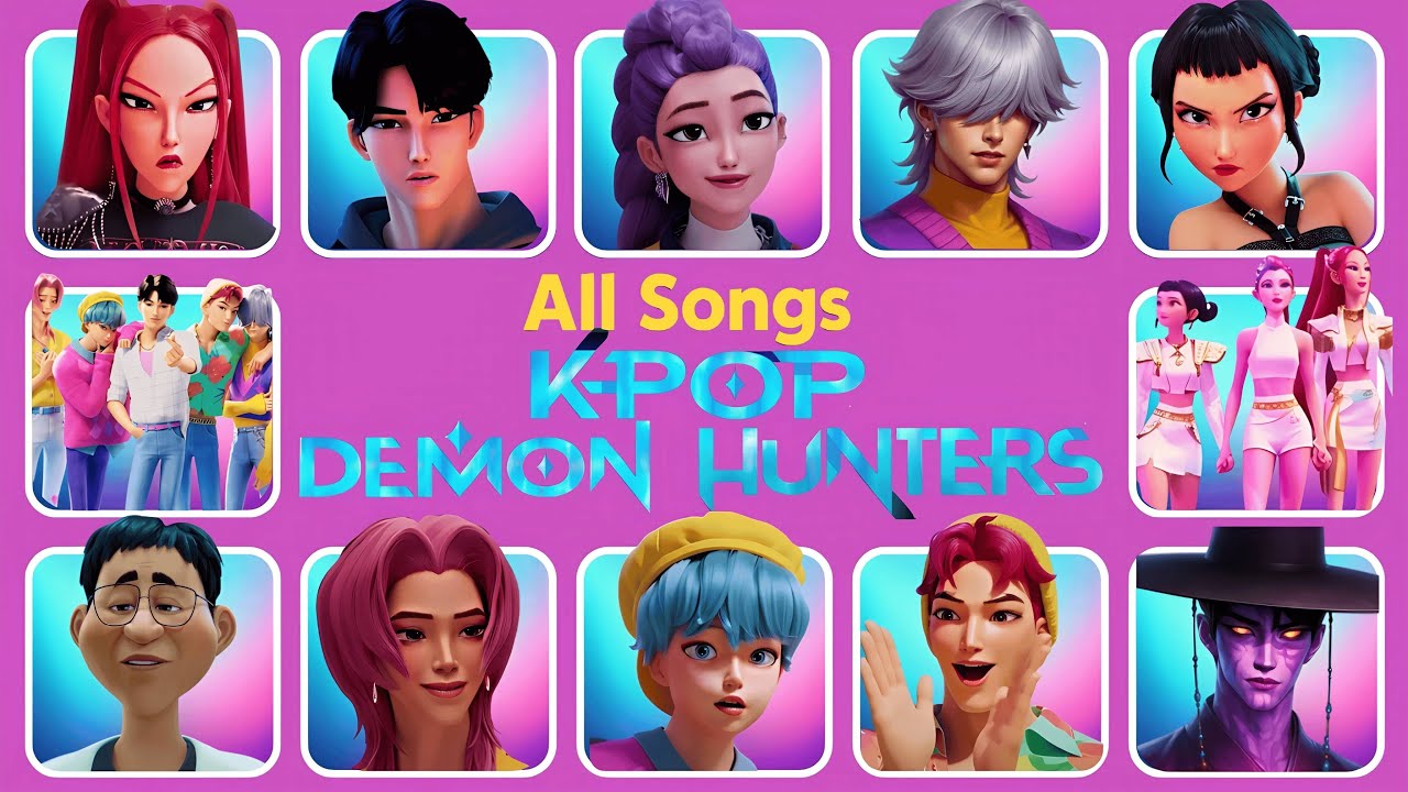 Guess The K-Pop DEMON HUNTERS Song & Characters by Their Voice| Rumi, Mira, Zoey, Jinu, Demon.