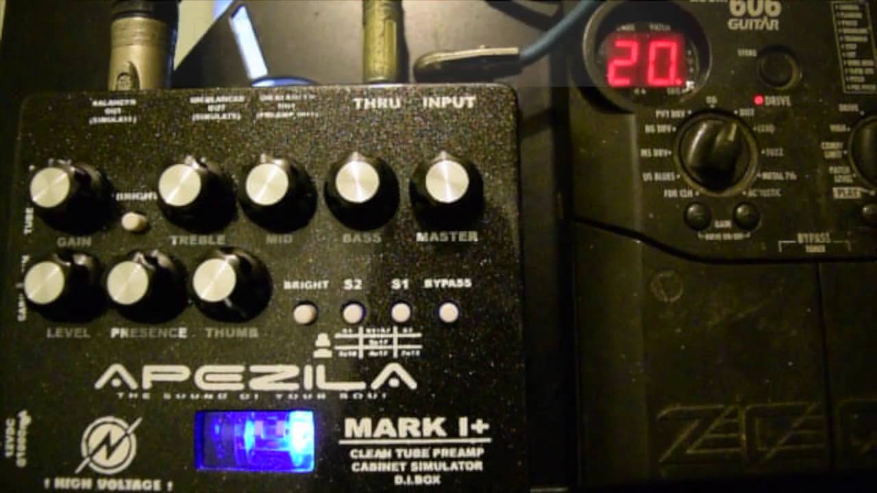 tube preamp + cabinet simulator