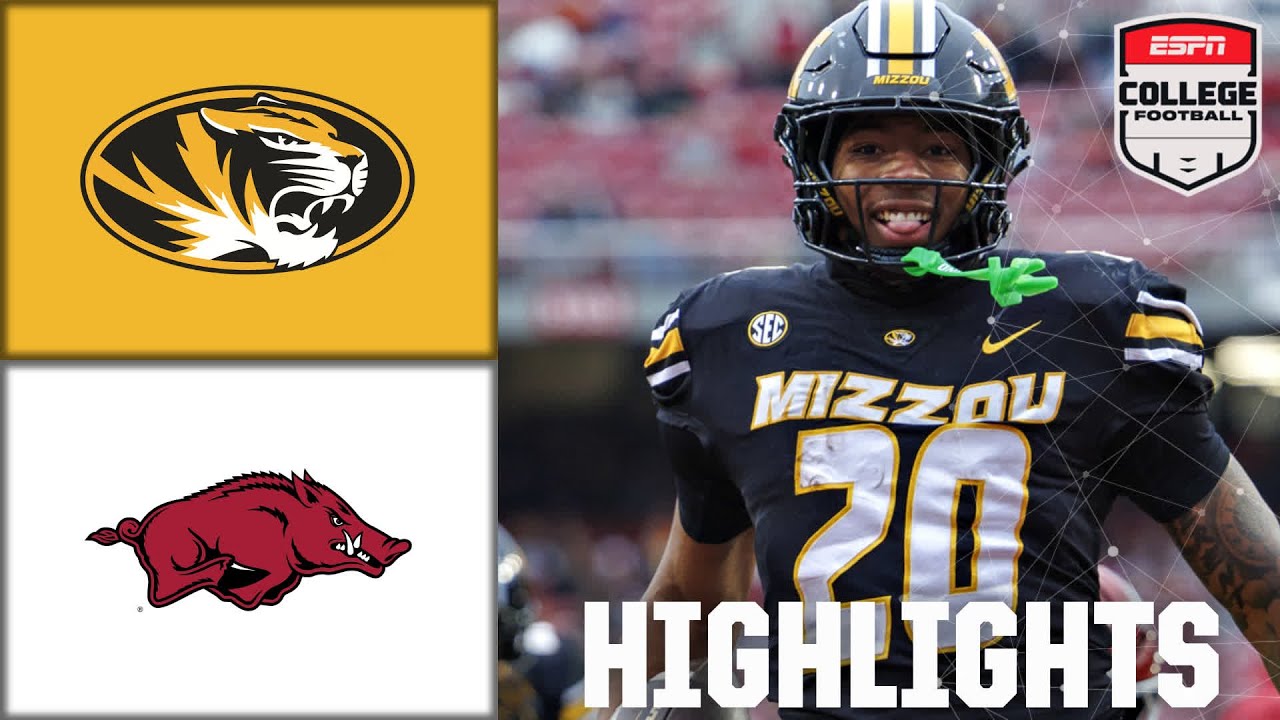 Missouri Tigers vs. Arkansas Razorbacks | Full Game Highlights | ESPN College Football