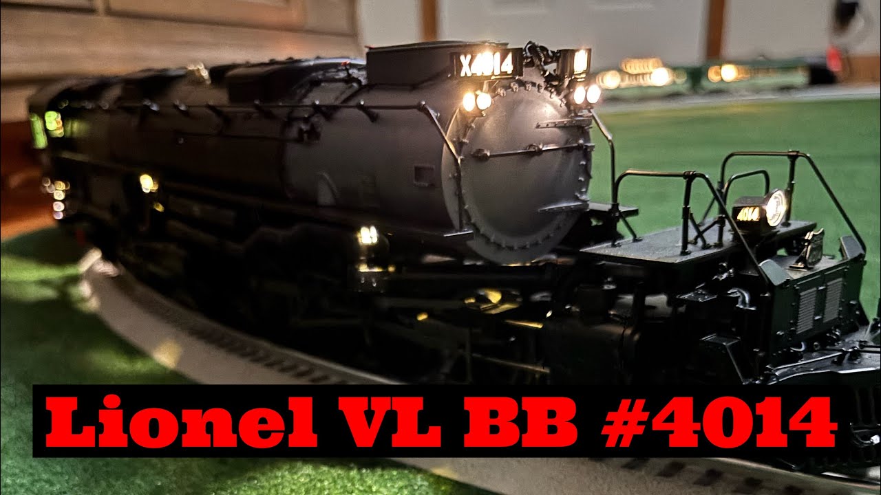 Lionel Visionline Big Boy #4014 passenger service nighttime run #Lioneltrains #Modeltrains #Ogauge
