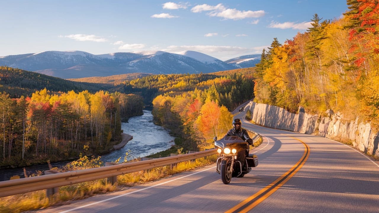 Top 15 Motorcycle Rides in New England (Scenic Gems)
