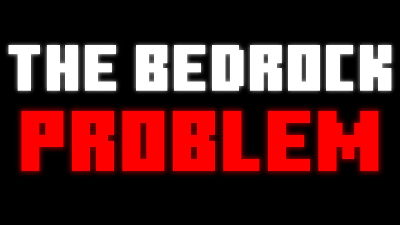 How we save bedrock...