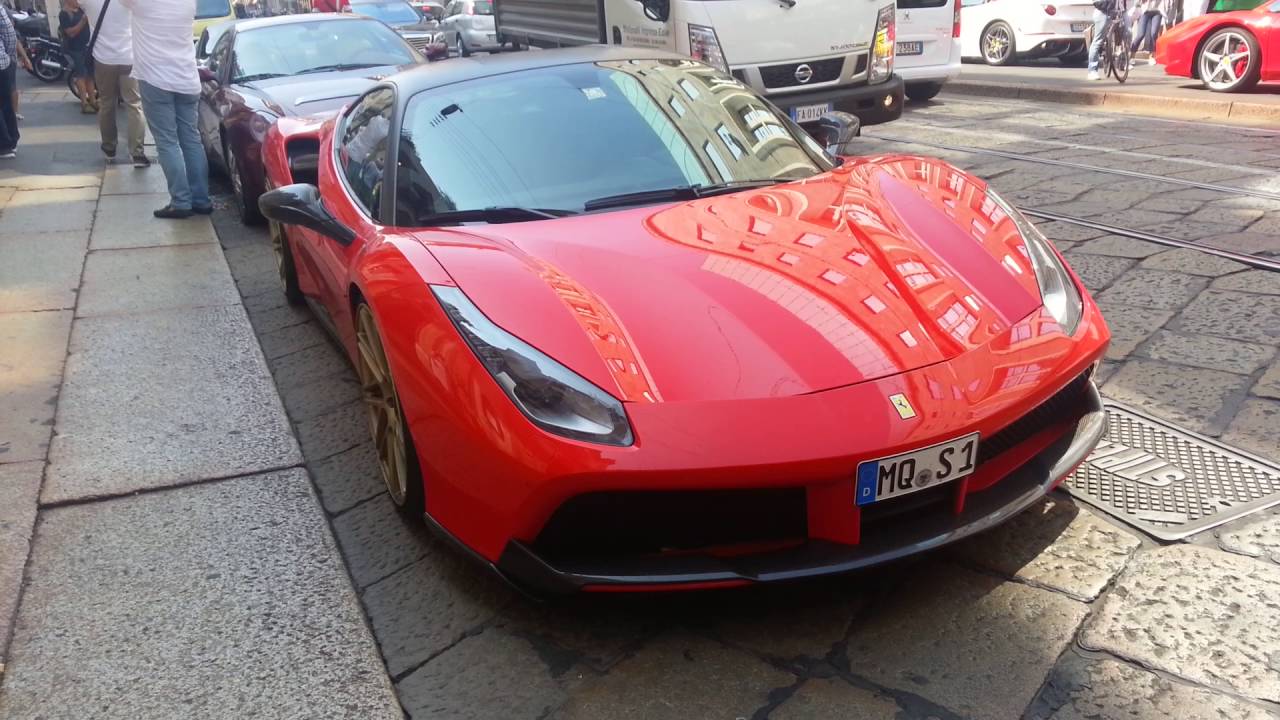 Ferrari 488 GTB by VOS PERFORMANCE in milan