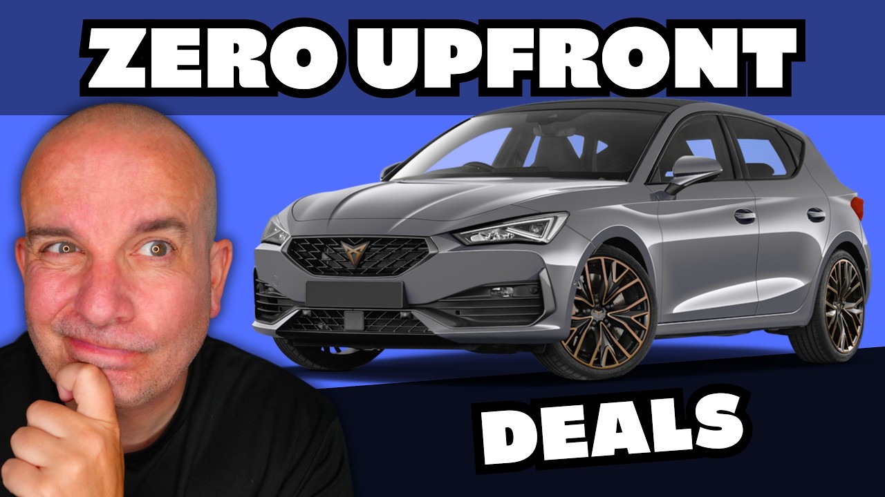 5 x ZERO DEPOSIT CAR LEASE DEALS For Less Than &pound;300 PER MONTH
