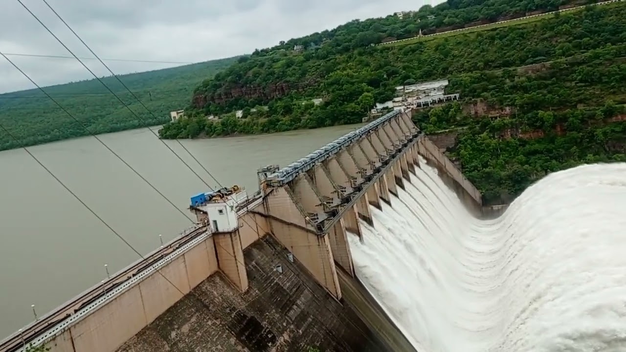 Srisailam Dam               #srisailam #dam #viral 