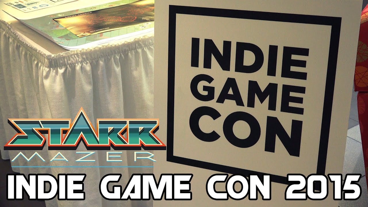 Starr Mazer goes to Indie Game Con!
