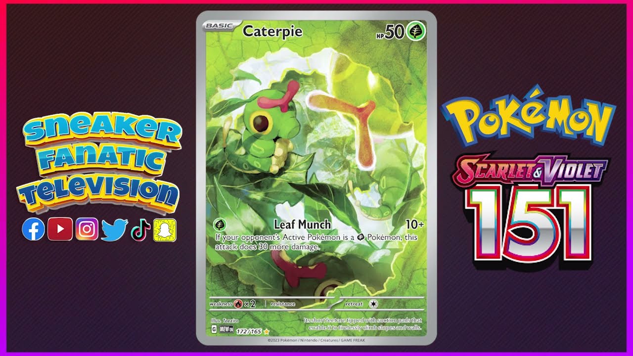 Pokemon TCG Pokemon 151 Complete Set List