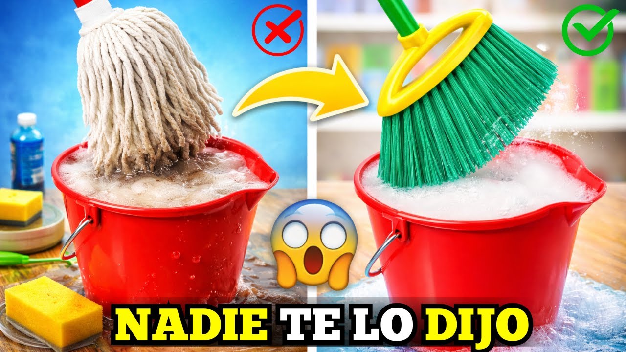Llevas toda la vida fregando el suelo MAL