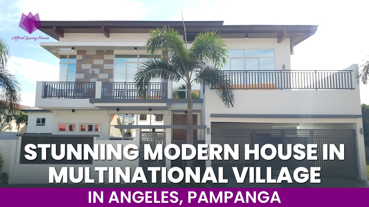 Stunning Modern House and Lot for Sale in Multinational Village, Angeles City, Pampanga