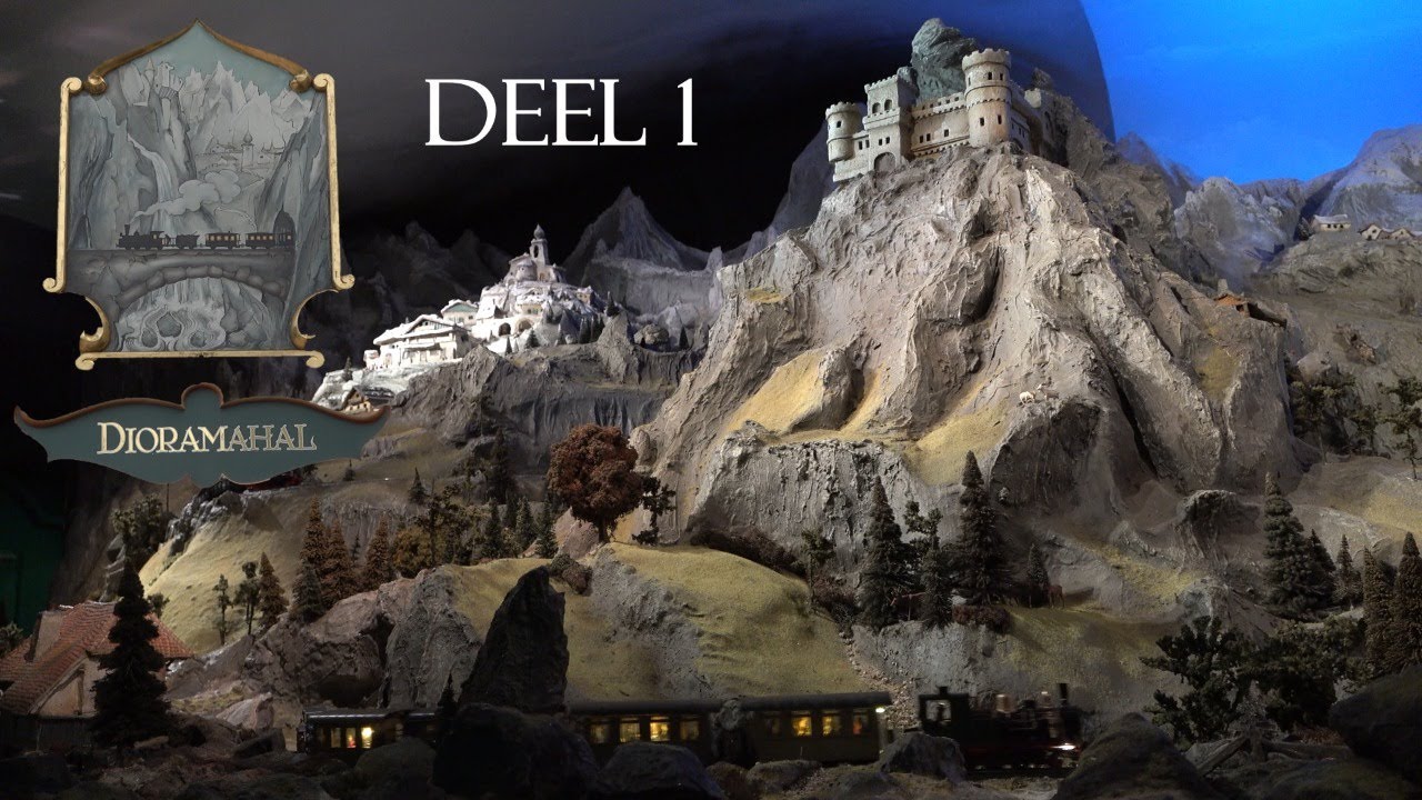 Efteling Diorama in Volledig Detail Deel 1 #efteling Miniature Model Train World Part 1