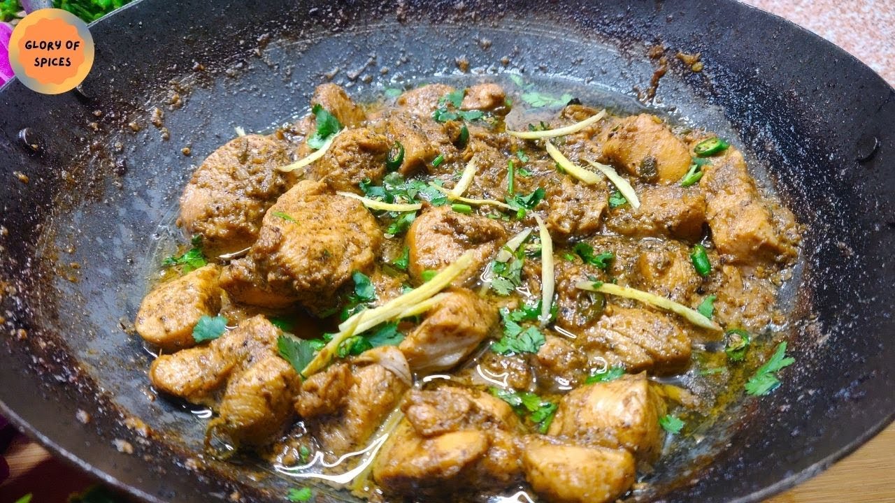 Lemon Pepper Chicken Karahi | Simple & Flavorful Chicken Recipe | Glory of Spices