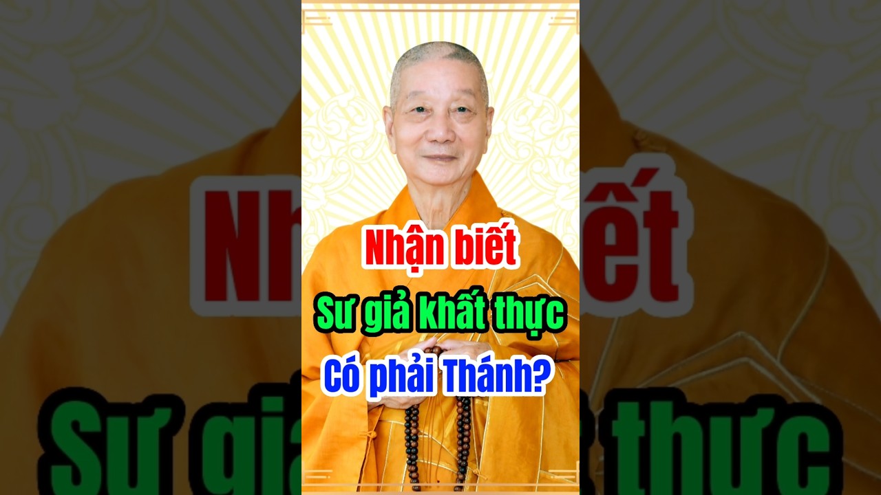 Nhận biết Ch&acirc;n tu v&agrave; Sư giả đi khất thực? #thichtriquang #loiphatday #nammoadidaphat
