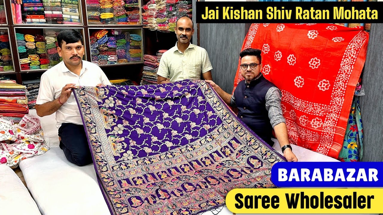 Matka Silk / Tussar Tissue / Pashmina / Mangalgiri / Bishnupuri Silk / Semi Kanjivaram / Banarasi 🔥🔥