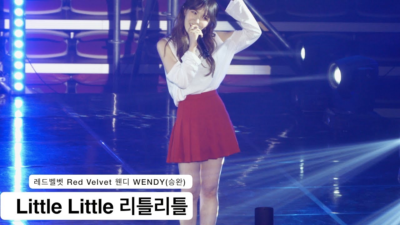 레드벨벳 Red Velvet 웬디 WENDY(승완)[4K 직캠]Little Little 리틀리틀@170524 Rock Music