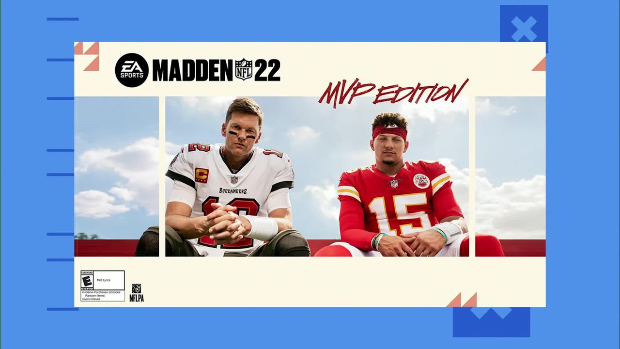 Tom Brady & Patrick Mahomes are the Madden '22 Cover Athletes!