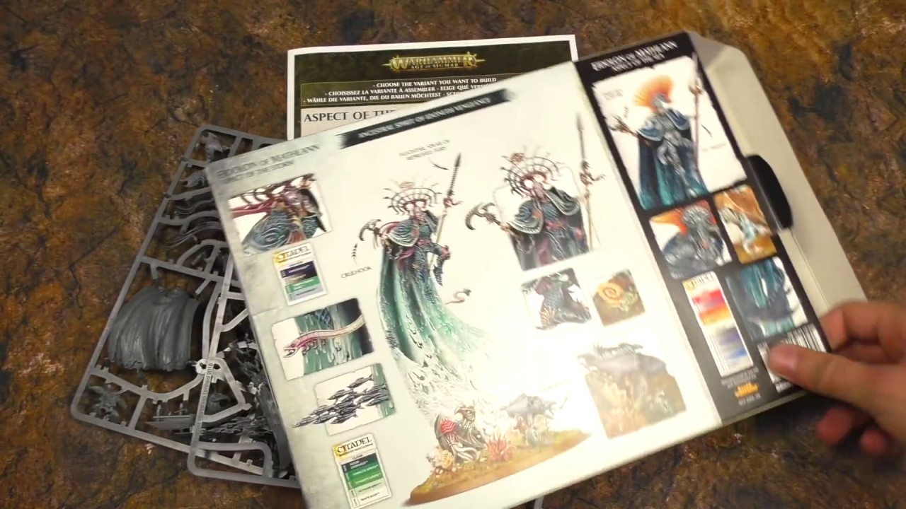 Unboxing от Лавочки Ская : Idoneth Deepkin : Eidolon of Mathlann