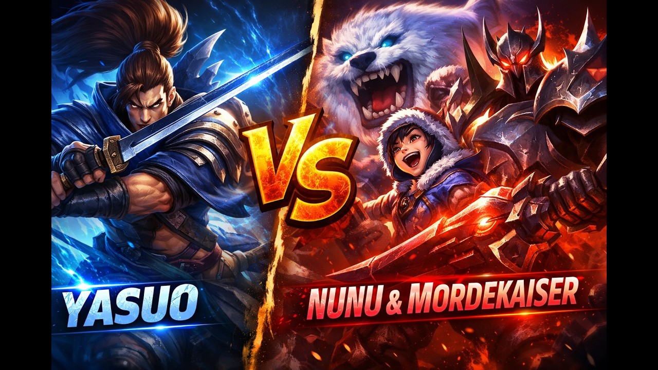 ME GANKARAM 3x… MAS ERA UM YASUO 😈 (1v2 / 1v3 OUTPLAYS)