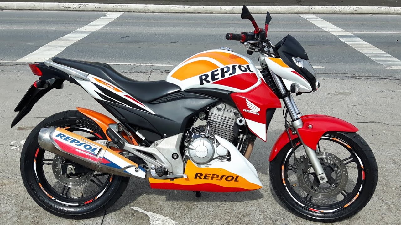 Rodolfinho da Z- Testando Honda CB 300 R Special Edition Repsol.