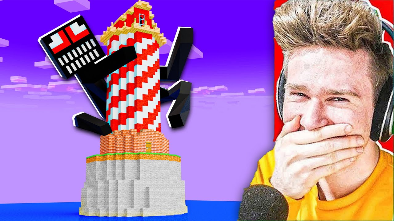 NAWIEDZONA LATARNIA MORSKA TROLL na WIDZU 👻 | Minecraft Extreme