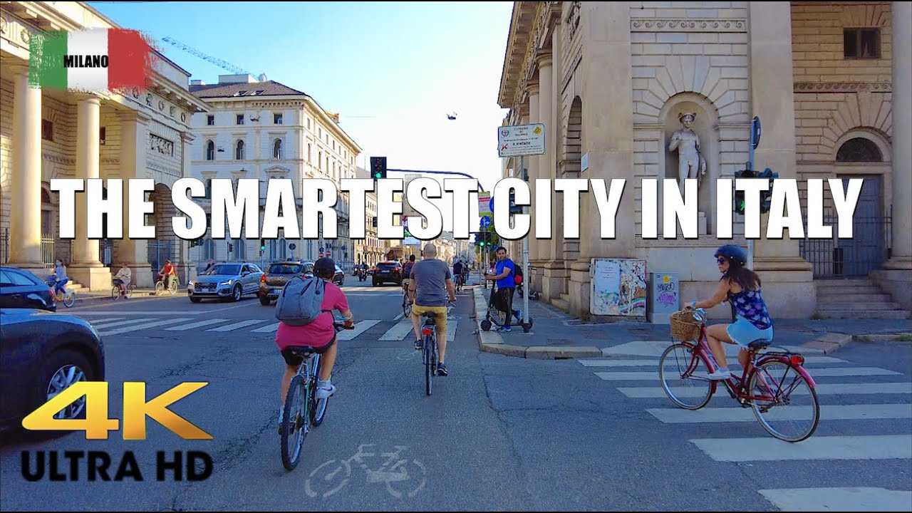 Tour in Milan Around the City from Centrale to San Babila 4K 60fps (2021)