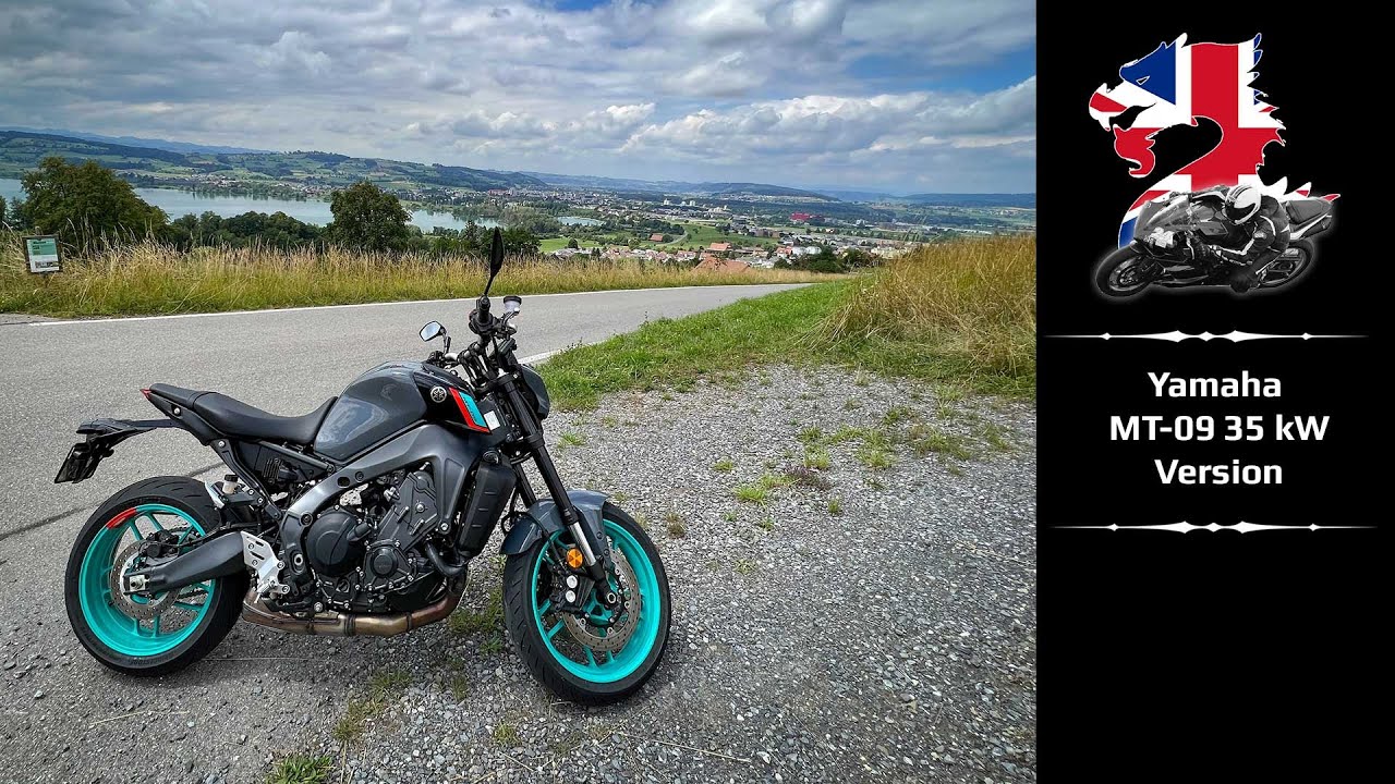 Vlog | Yamaha MT-09 2022 35 kW | restricted A2 version | Testride and impressions