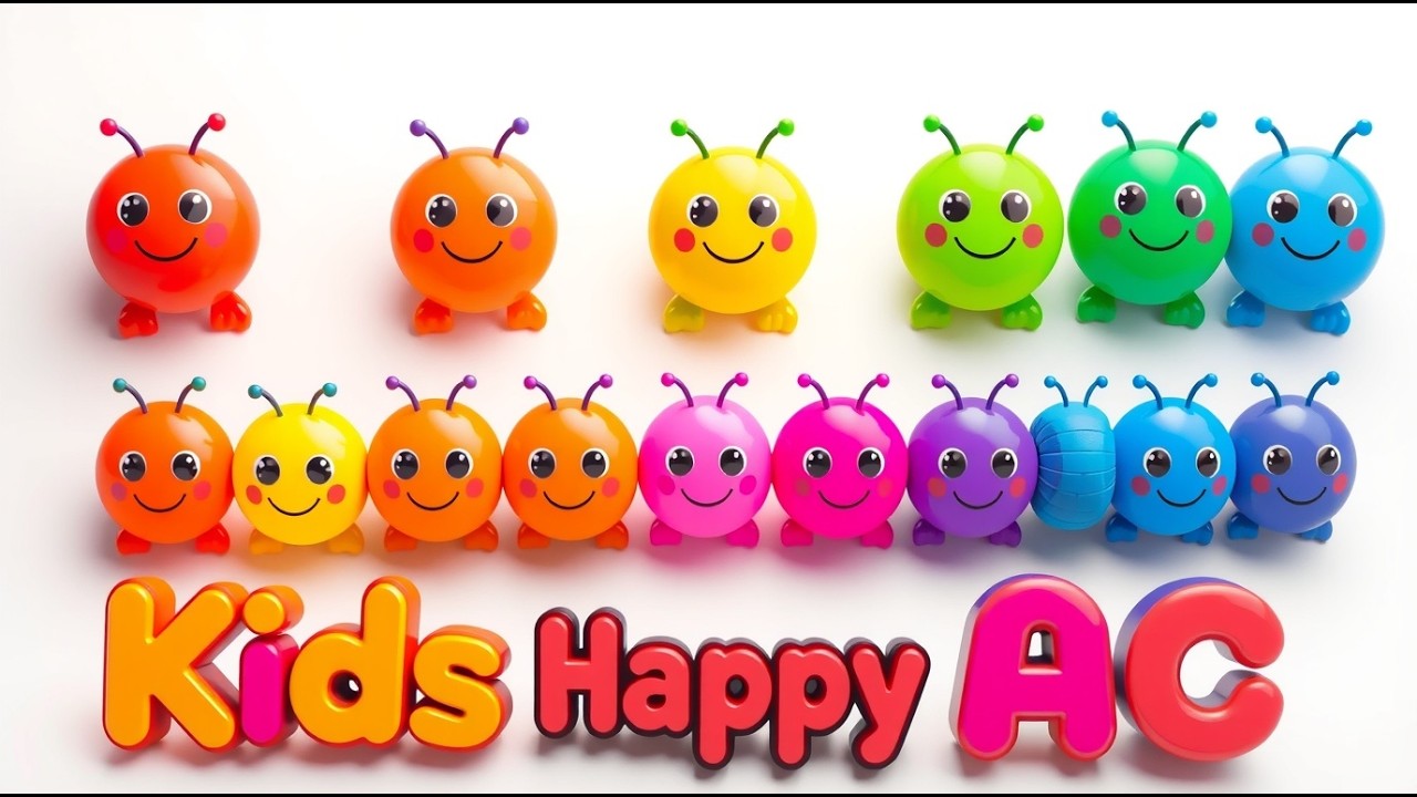 Super Fun ABC Color Train 🚂 | A–Z Alphabet & Rainbow Colors Learning for Toddlers