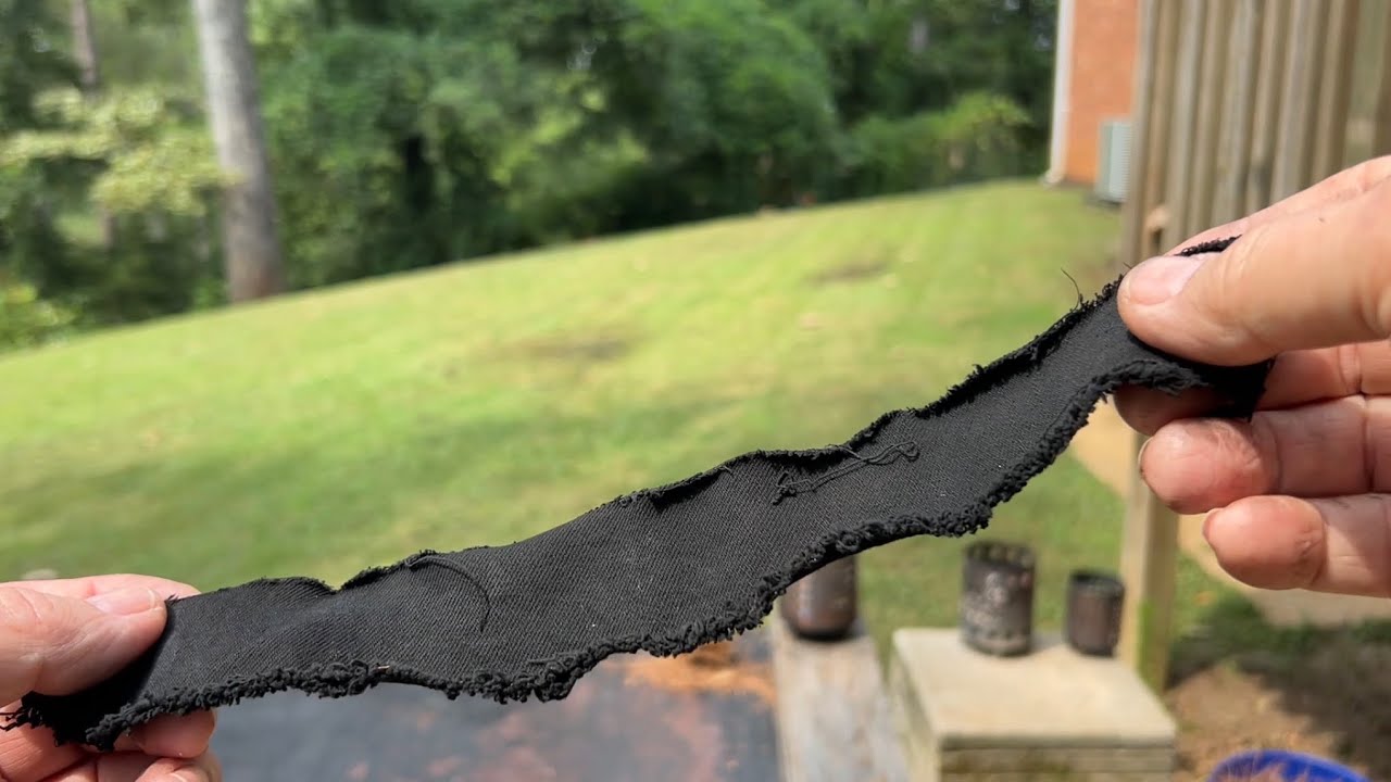 How To Make Reactive Denim Char Cloth In Roll Form