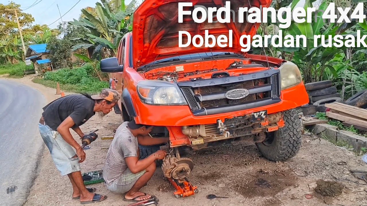 Memperbaiki dobel gardan ford ranger💯 #driveshaft #fordranger4x4 #asbarbel