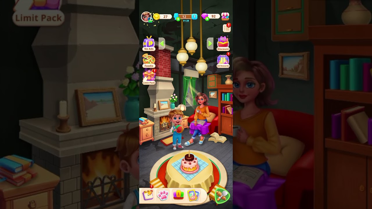 Merge Help - Warm Family Gameplay Walkthrough Part 4