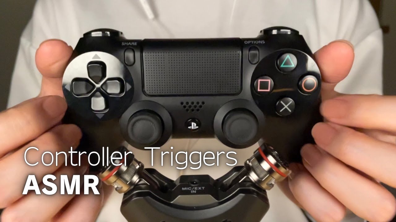 【ASMR｜音フェチ】コントローラー6種類の音、詰め合わせ🎮🕹️｜Controller Triggers (No Talking)