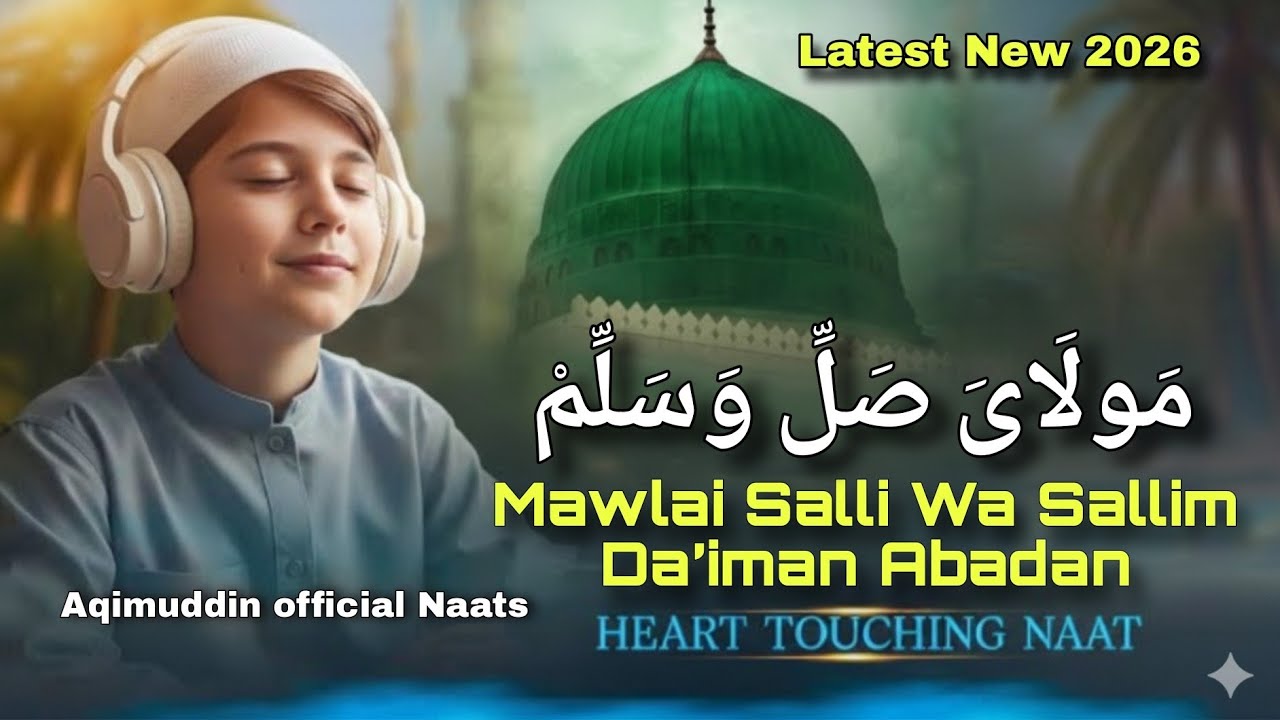 “Mawlai Salli Wa Sallim Da’iman Abadan — Emotional Naat 2026”