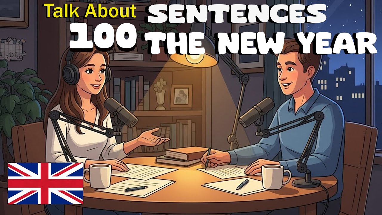How to Talk about Your Sentences 100 The New Year  English | Easy English Conversation Practice