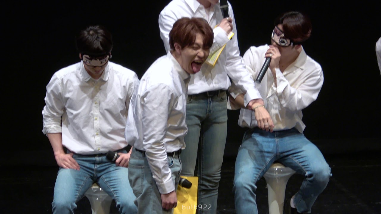 180317 GOT7 미니 팬미팅 J짭프로젝트 게임 cut
