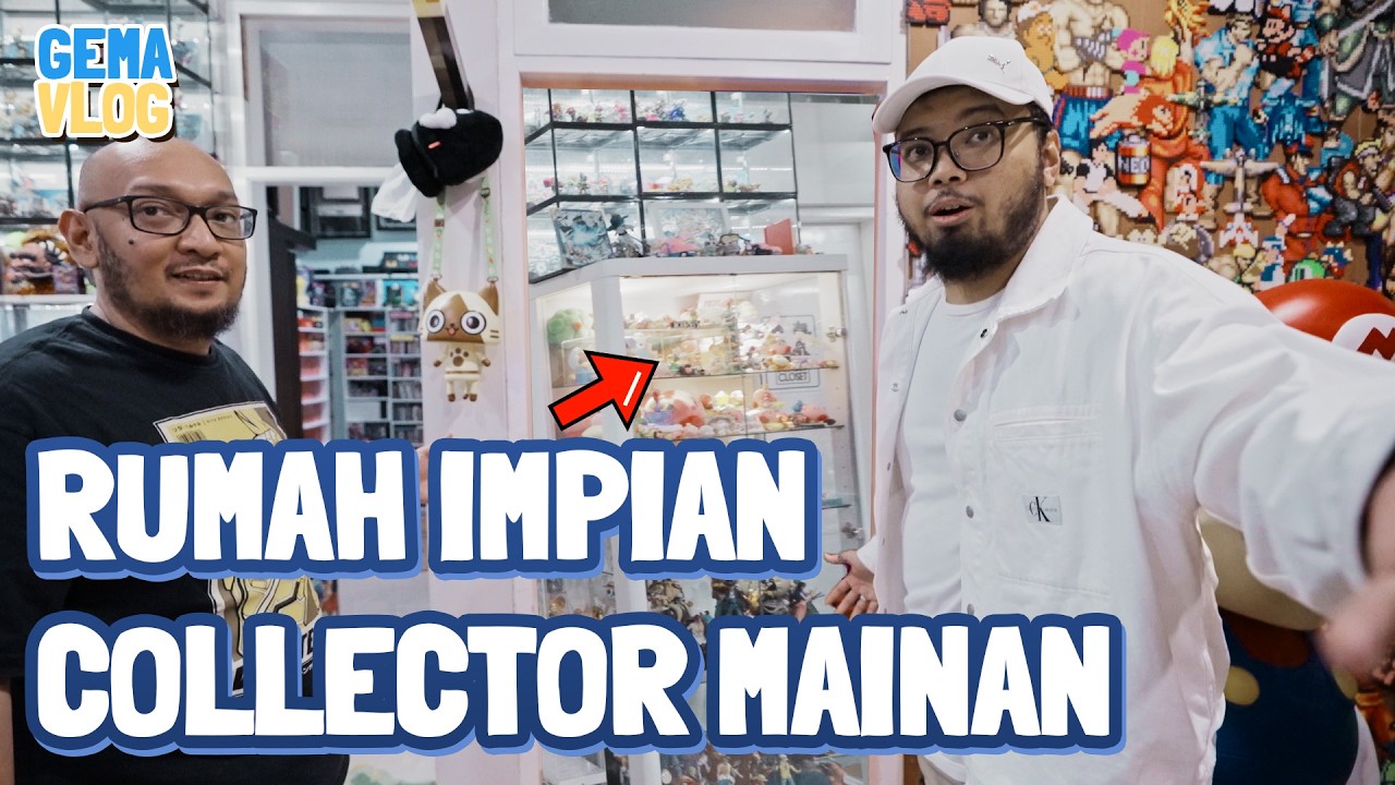 Rumah Kolektor Mainan di INDONESIA!! Isinya MAINAN LANGKA SEMUA! - Vlog