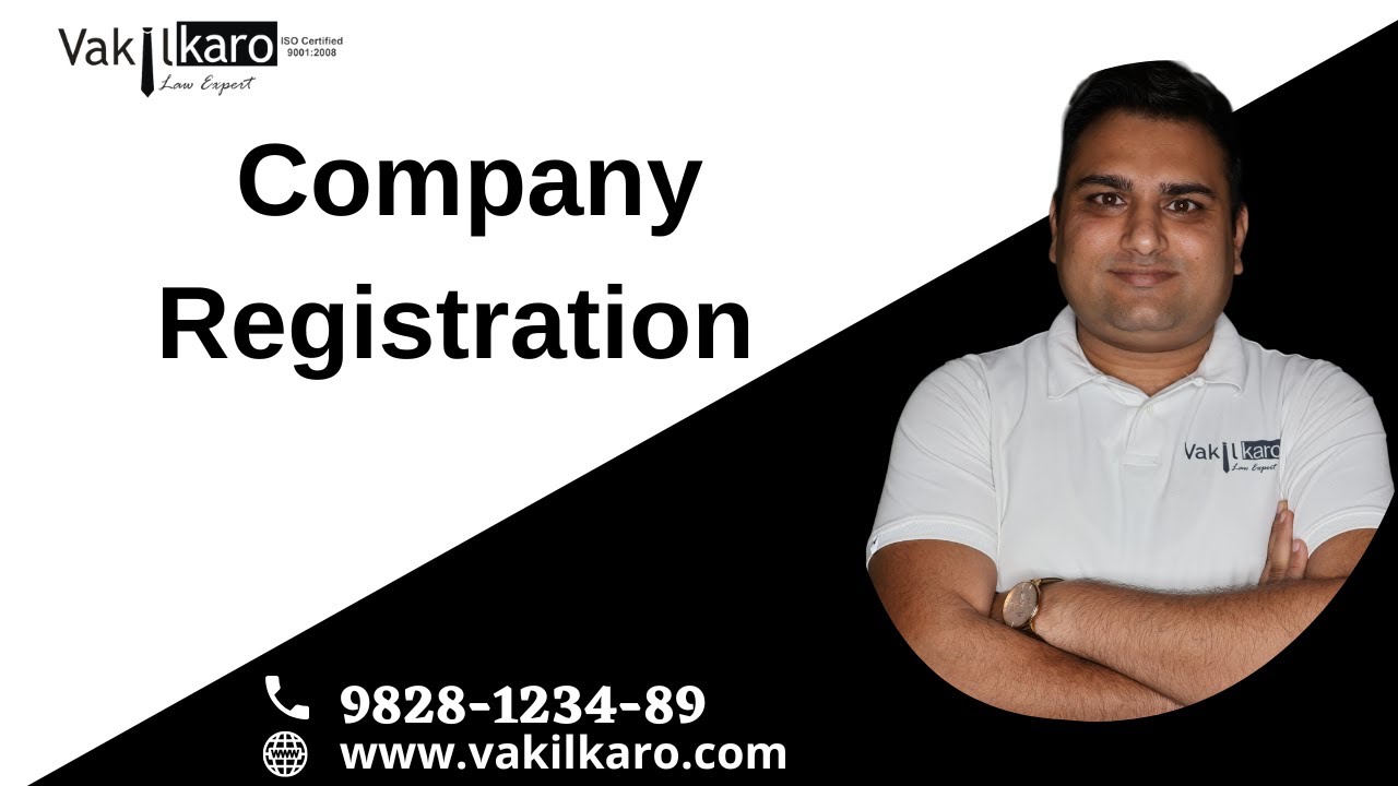 किसी भी प्रकार की Company Registration के लिए VakilKaro।1 of the best legal service provider company