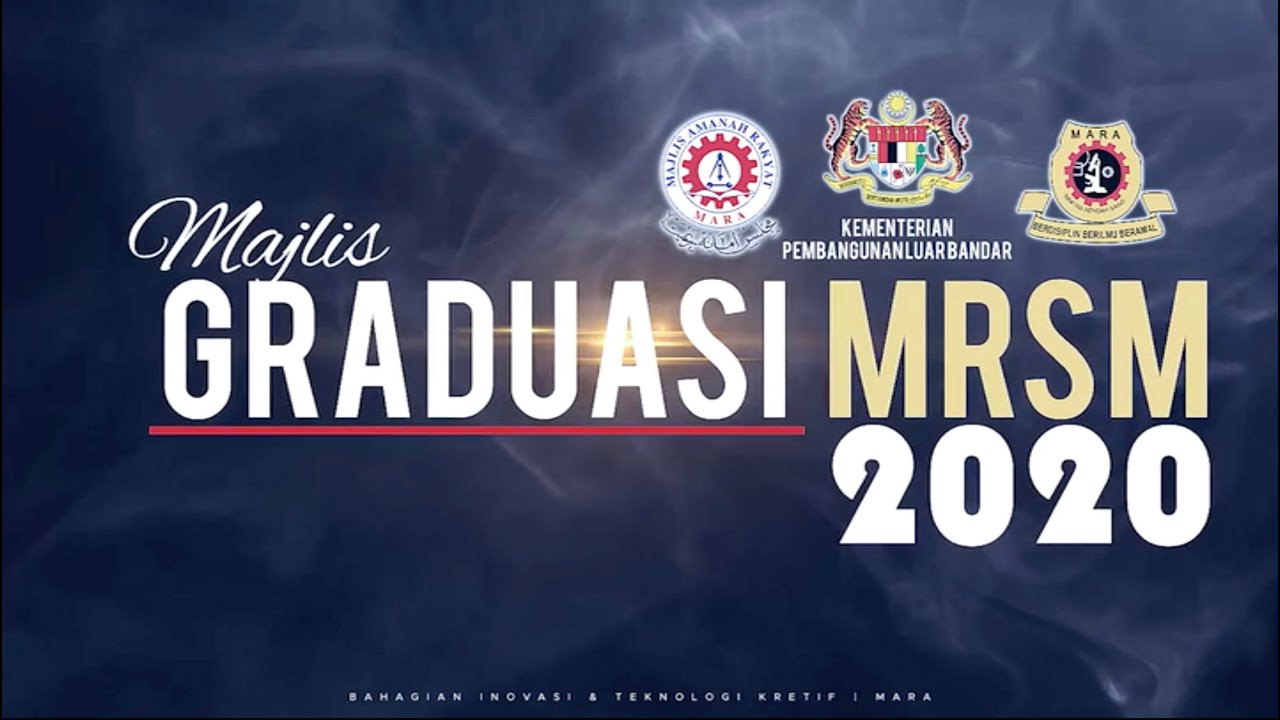 MAJLIS GRADUASI MRSM TUN GHAFAR BABA 2020